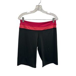 Layer 8 Performance Black Red Quick-Dry Athletic Shorts SZ M Sportswear Gorpcore
